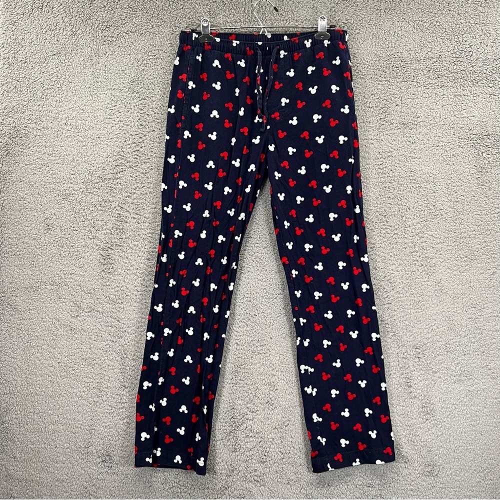 Gap Disney Pajama Pants Mickey Mouse Blue Men Size Small